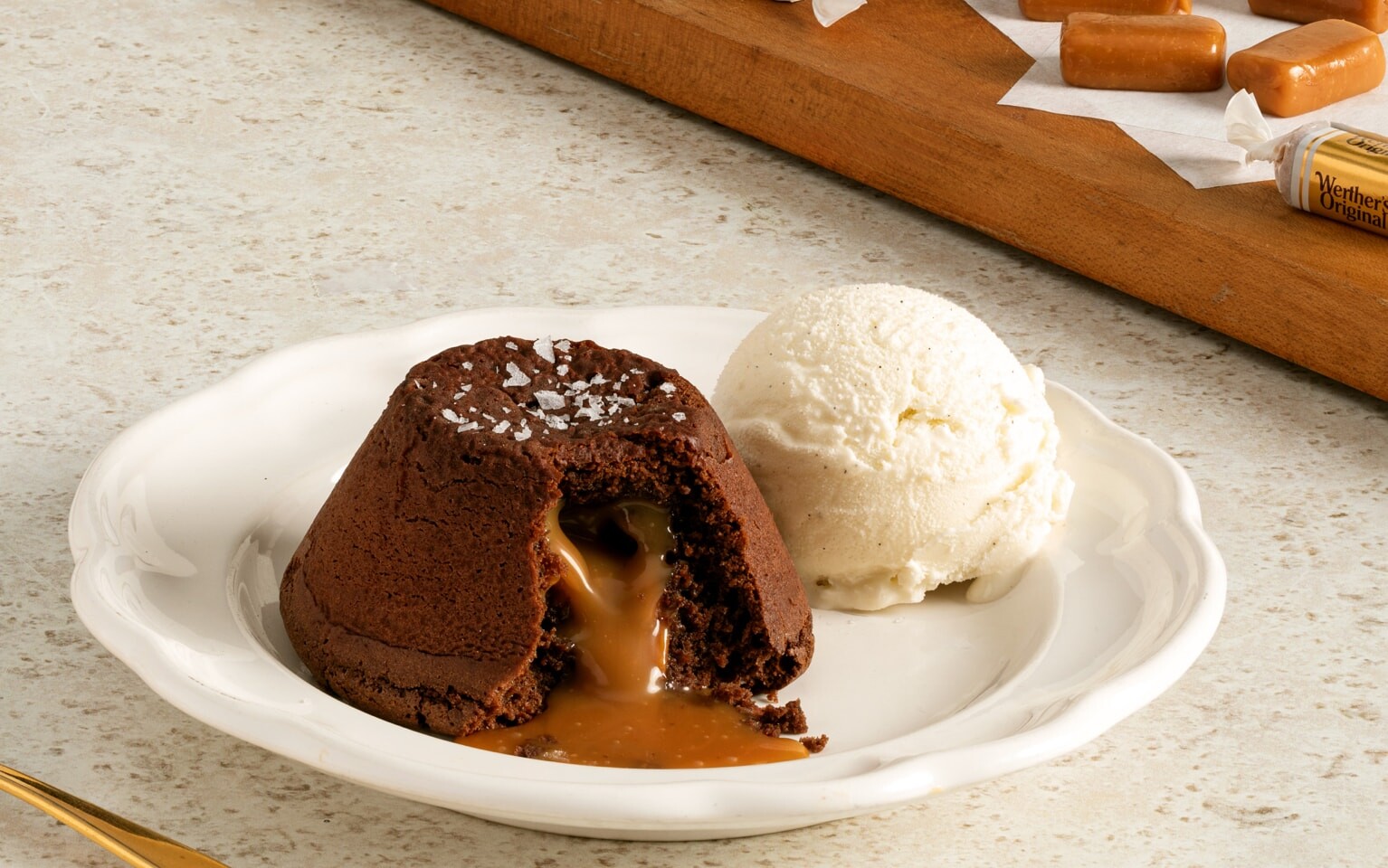 Chocolade Caramel Lava Cakes