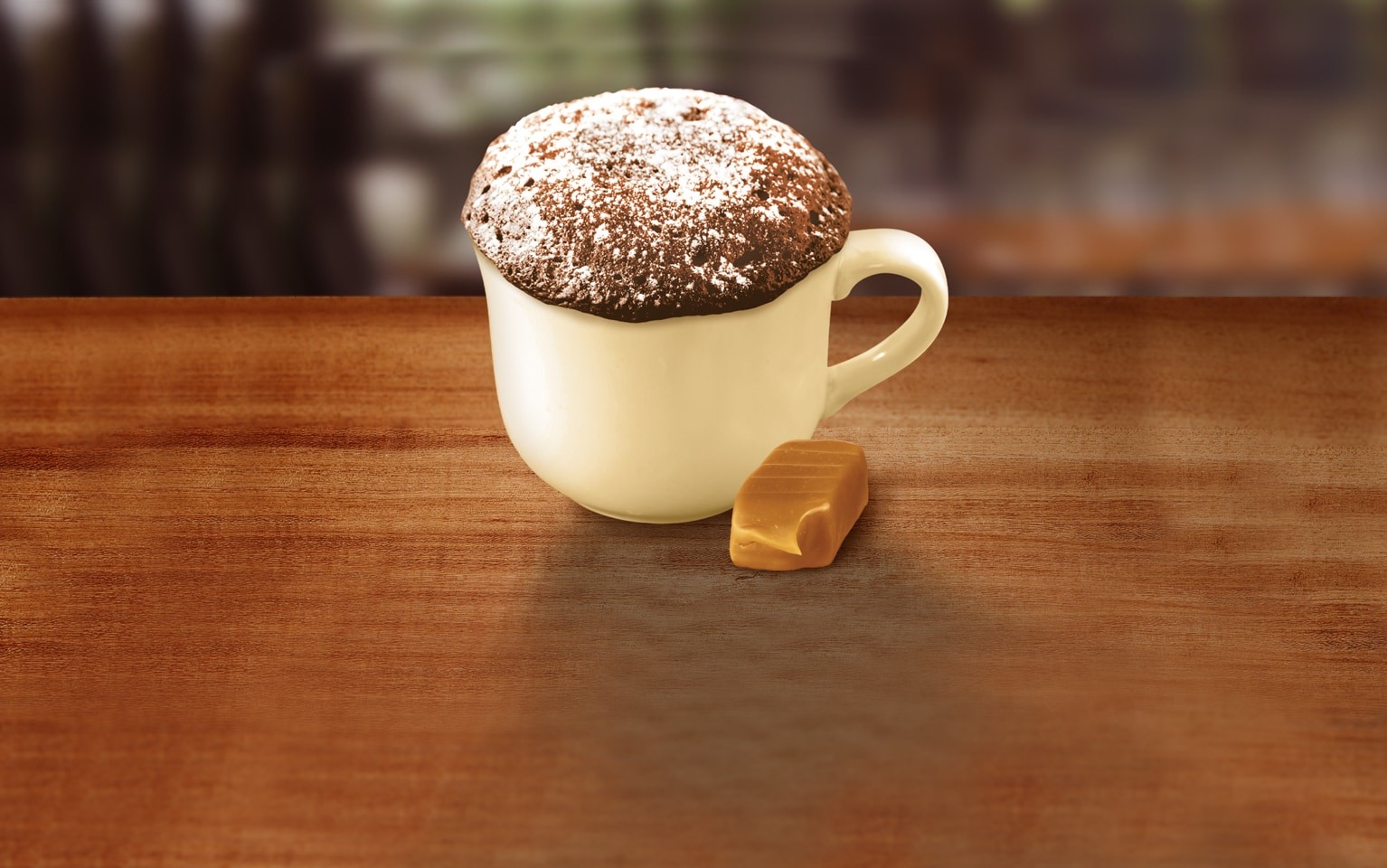 Chocolade Caramel Mug Cake