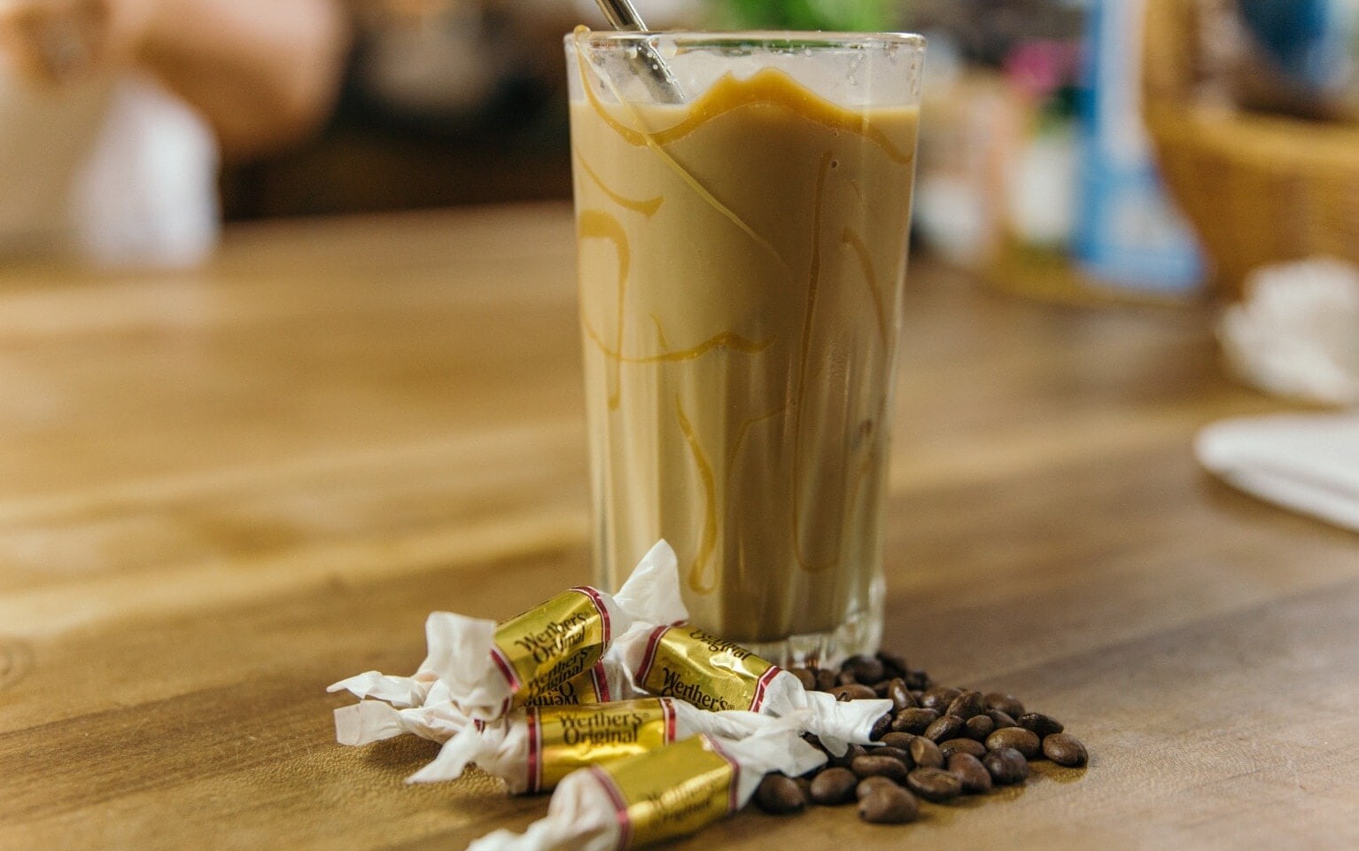 Caramel IJskoffie